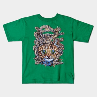 Medusa Cat Kids T-Shirt